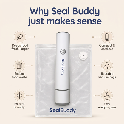 Seal Buddy - Portable Vacuum Sealer